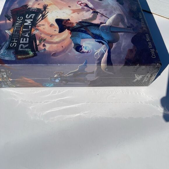 Shifting Realms Board Game Soaring Rhino 2018 Fantasy Elf Dwarf Orc Magic City - Picture 4 of 6